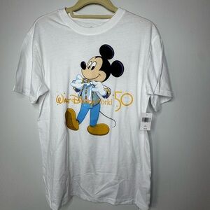 Walt Disney World 50th Anniversary White T-Shirt